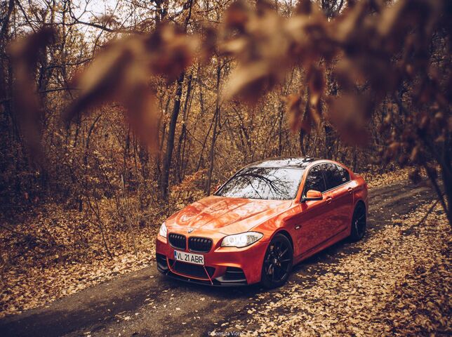 Bmw F10 Orange Abr Wallpaper - Download to your mobile from PHONEKY