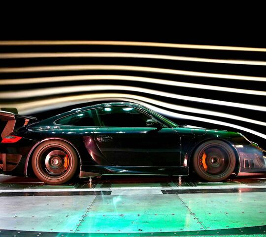 Porsche Wind Tunnel Wallpaper - Download to your mobile from PHONEKY