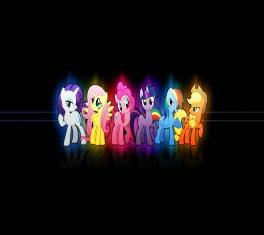 Neon My Little Pony Wallpaper - Download to your mobile from PHONEKY