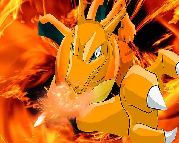 Charizard: The Fiery Dragon of Pokémon Wallpaper - Download to your ...
