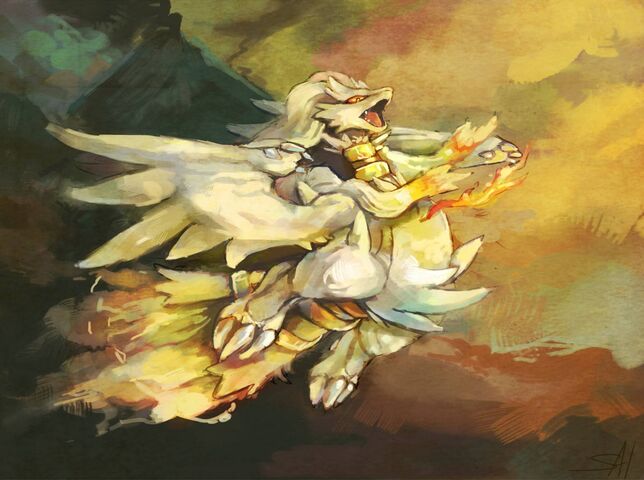 Reshiram Turboblaze الخلفية تحميل إلى هاتفك النقال من Phoneky