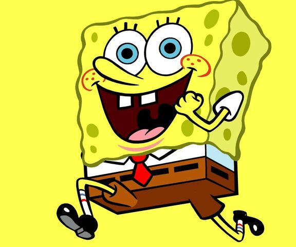 SpongeBob's Joyful Adventure! 🌊 Wallpaper - Download to your mobile ...