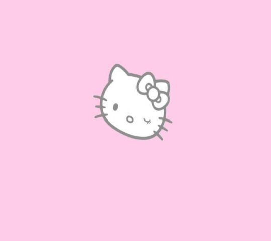 Pink Winking Kitty Wallpaper - Download To Your Mobile From Phoneky