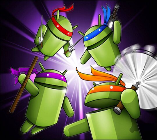 Android Heroes Unite! 🐢💚 Wallpaper - Download to your mobile from PHONEKY