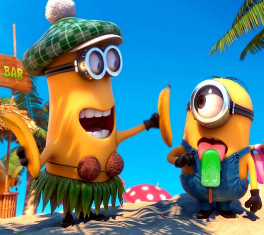 Minions Vacation Wallpaper - Download to your mobile from PHONEKY