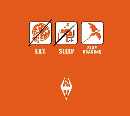 Skyrim Funny Wallpaper - Download to your mobile from PHONEKY