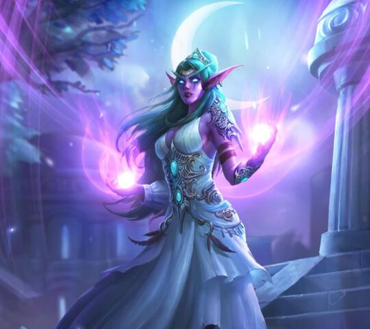 Tyrande Hearthstone Wallpaper - Download to your mobile from PHONEKY