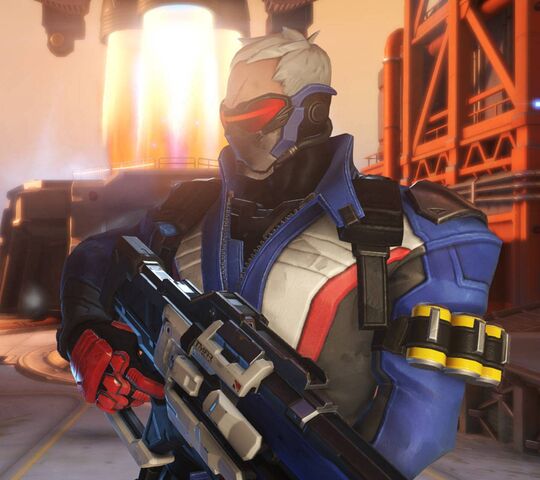 Người hùng cảnh giác: Soldier 76 trong hành động! 🚀
