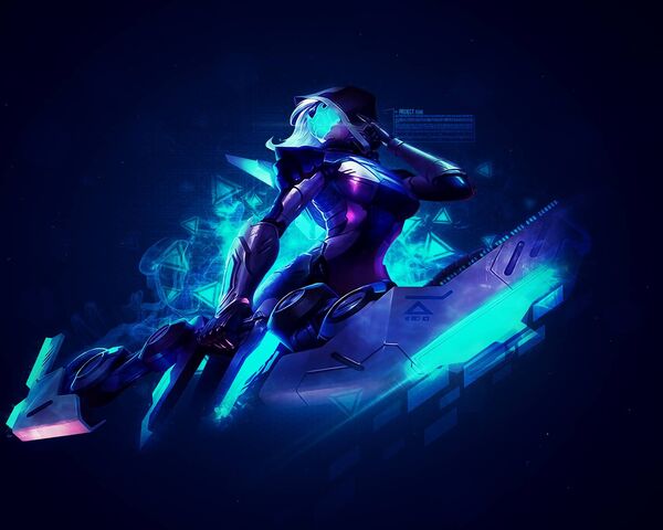 League of Legends Ashe Project Live Wallpaper - Live Wallpaper