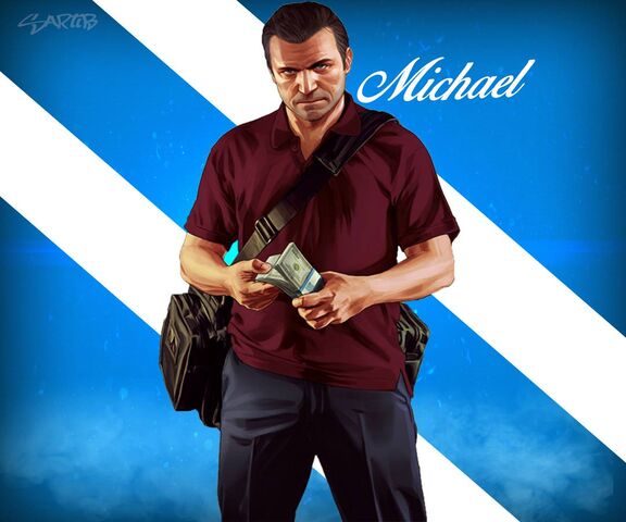 Michael Gta V Wallpaper - Download to your mobile from PHONEKY