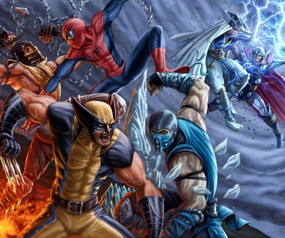 Marvel Kombat Wallpaper - Download to your mobile from PHONEKY