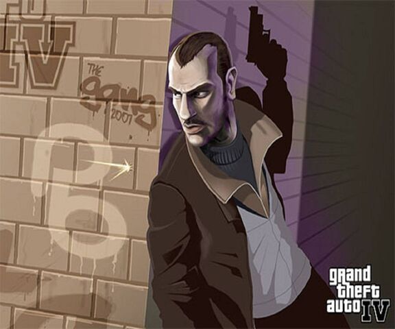 Grand Theft Auto IV Gold Logo Wallpaper by eduard2009 on DeviantArt