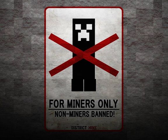 Cảnh báo Creeper: Khu vực chỉ dành cho thợ mỏ! 🚫⛏ ️