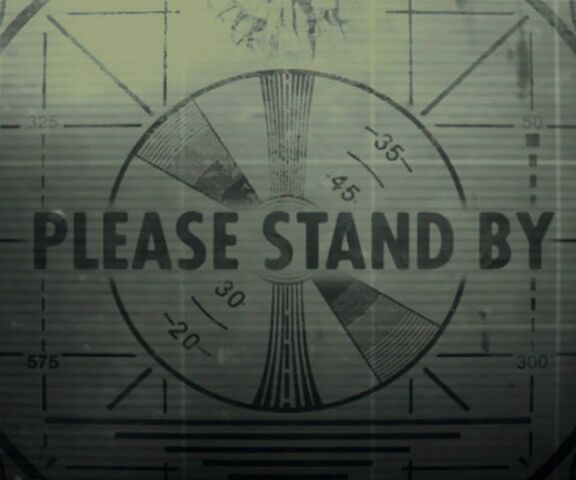 fallout wallpaper please stand by