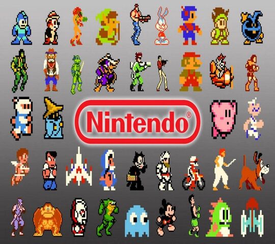 Pixelated Legends: A Tribute to Nintendo's Iconic Characters 🎮 ...
