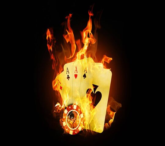 Fire Card Hd Wallpaper - Download to your mobile from PHONEKY