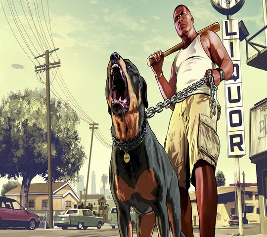 Gta V Chop Wallpaper  Download to your mobile from PHONEKY