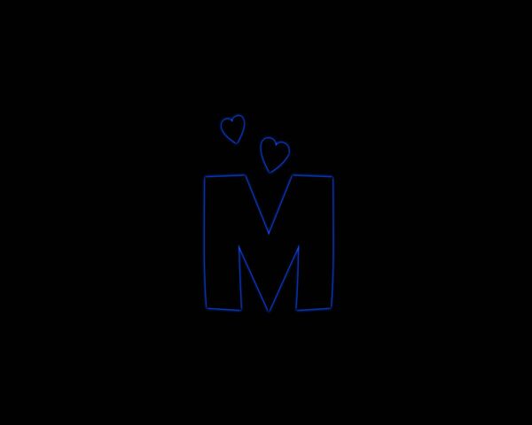 My Name M Wallpaper - Download to your mobile from PHONEKY