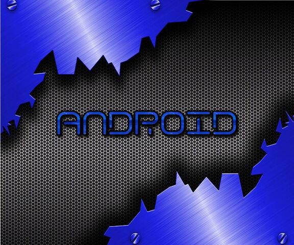 Tech Vibes: Android Blue Wallpaper - Download to your mobile from PHONEKY