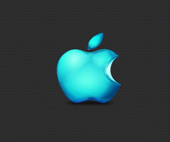 Aqua Apple Wallpaper - Download to your mobile from PHONEKY