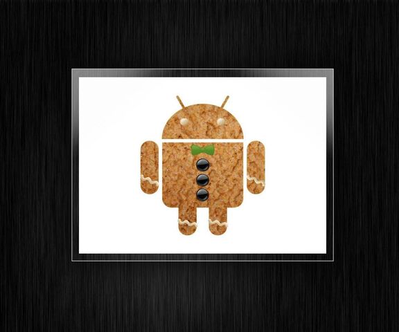 Sweet Android: The Gingerbread Delight 🍪🤖 Wallpaper - Download to your ...