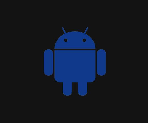 Blue Android: The Cool Tech Companion 🤖💙 Wallpaper - Download to your ...