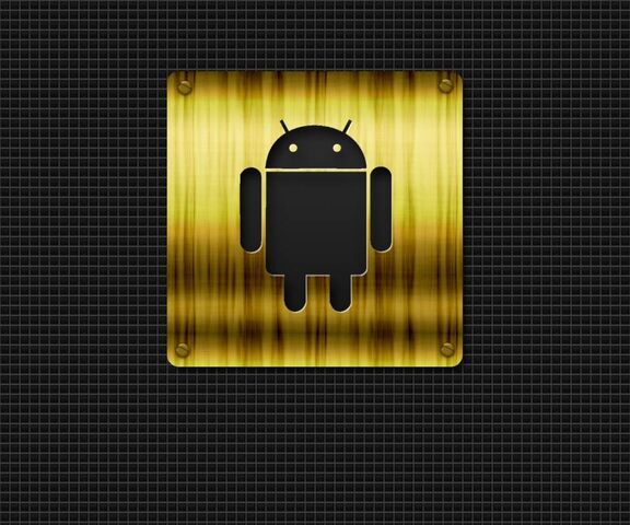 Golden Android: A Shiny Tribute to Innovation 🤖 Wallpaper - Download to ...