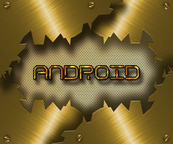 Android Gold Wallpaper - Download to your mobile from PHONEKY