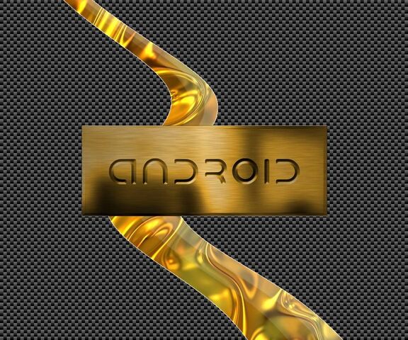 Android Gold Wallpaper - Download to your mobile from PHONEKY