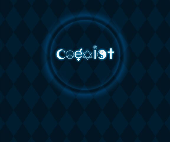 Harmony in Blue: A Symbol of Unity Wallpaper - Download to your mobile ...