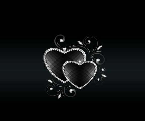 Featured image of post Black Wallpaper For Mobile Heart : Looking for the best black heart desktop background?