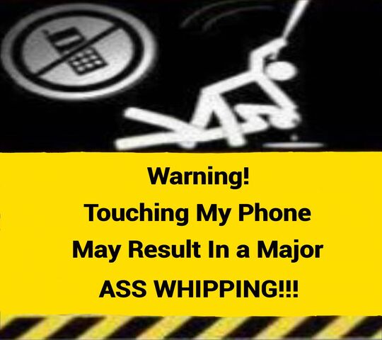 Warning Lock Screen Wallpaper - Download to your mobile from PHONEKY