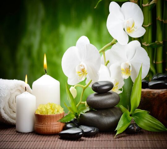 Spa Candles Wallpaper - Download to your mobile from PHONEKY