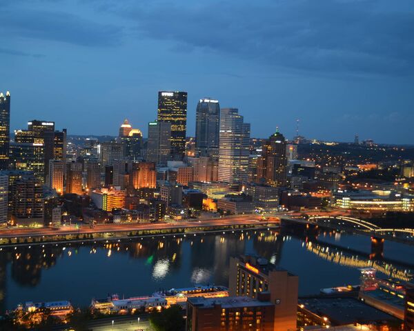 Pittsburgh At Night Wallpaper - Download to your mobile from PHONEKY