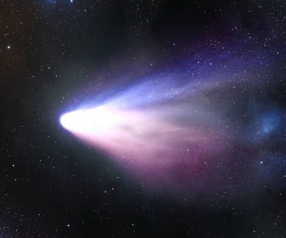 Comet In Space Wallpaper - Download to your mobile from PHONEKY