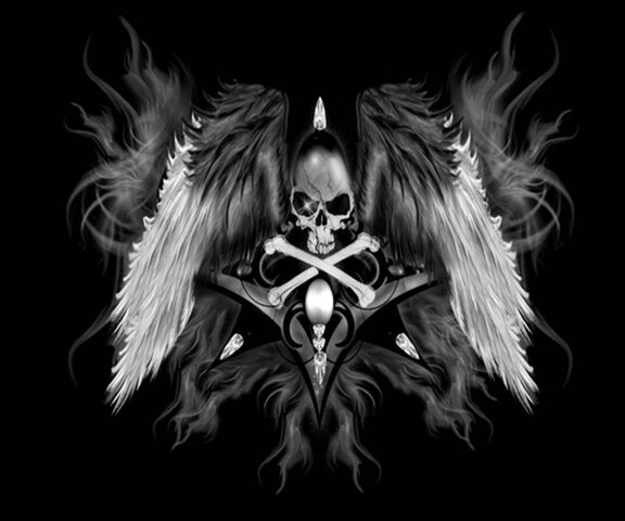 Skull Wings Wallpaper - Download to your mobile from PHONEKY