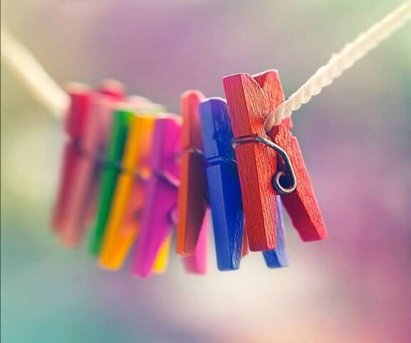 Colorful Pegs Wallpaper - Download to your mobile from PHONEKY