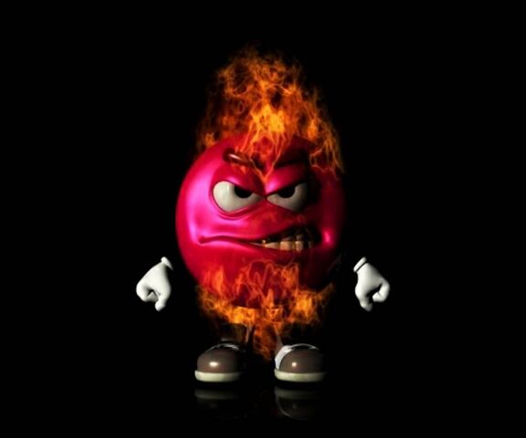 Fury Unleashed: The Angry M&M! 🔥🍬 Wallpaper - Download to your mobile ...