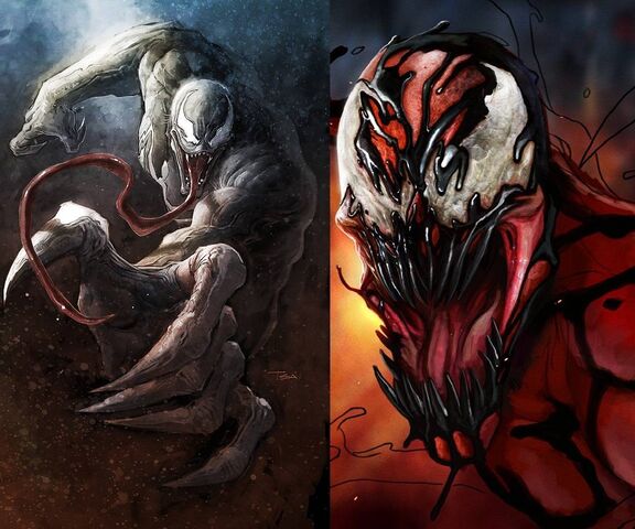 venom vs carnage wallpaper hd
