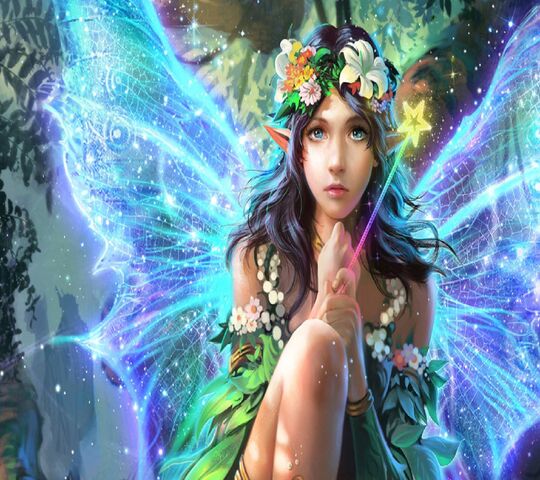 Enchanted Whispers of the Forest 🌟🧚 Wallpaper - Download to your mobile ...