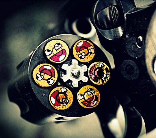 Joyful Firepower: The Smile Bullet Wallpaper - Download to your mobile ...