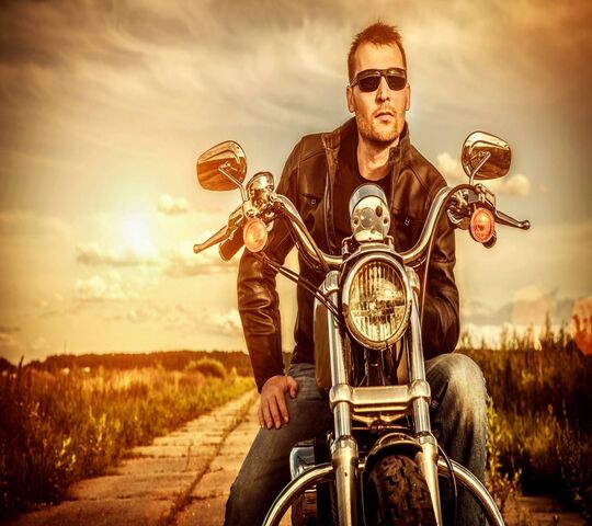 Biker Guy Wallpaper - Download to your mobile from PHONEKY