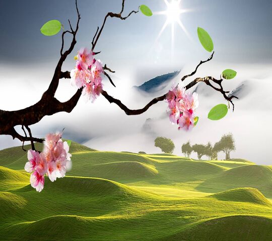 Whispers of Spring: The Cherry Blossom Dream 🌸 Wallpaper - Download to ...
