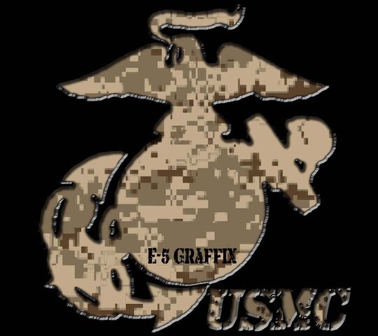 Digital Camouflage: The USMC EGA Emblem Wallpaper - Download to your ...