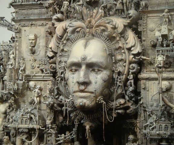 クリス・ククシの精緻な世界：彫刻の旅壁紙 - PHONEKYから携帯端末に