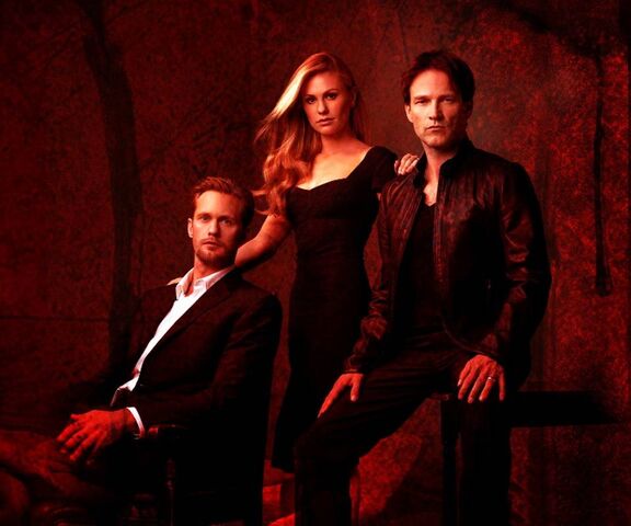 Crimson Secrets: The Allure of True Blood Wallpaper - Download to your ...