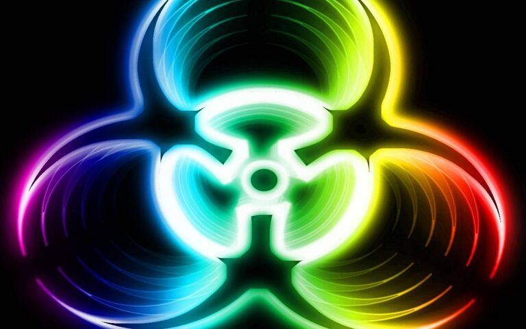 Biohazard Rainbow Wallpaper - Download to your mobile from PHONEKY