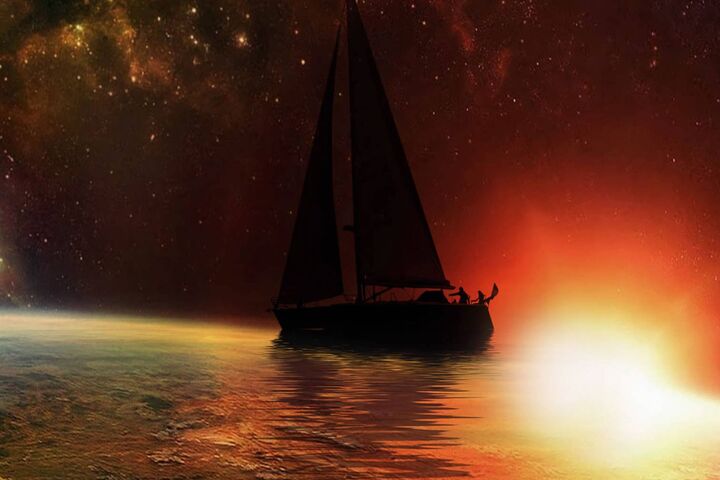 Sunset Boat Wallpaper - Download to your mobile from PHONEKY