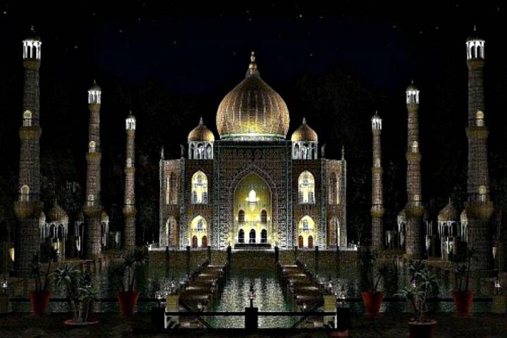 تاج محل الخلفية تحميل إلى هاتفك النقال من Phoneky