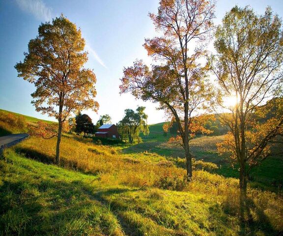 Autumn House Wallpaper - Download to your mobile from PHONEKY